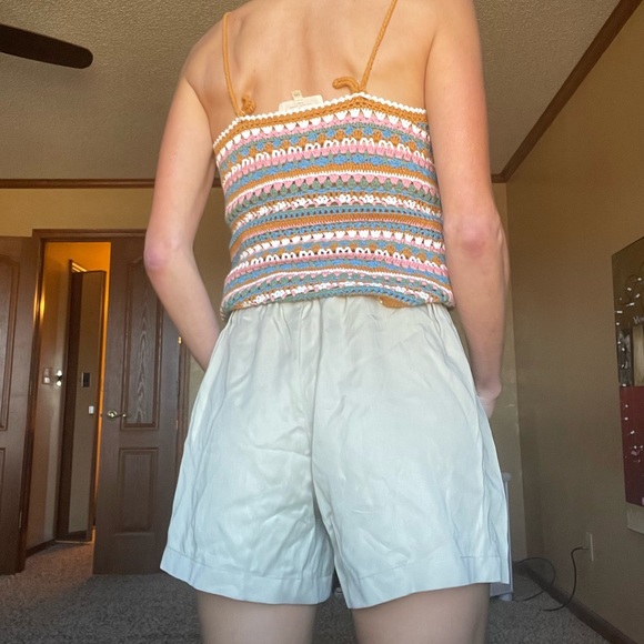 DONNI Pleated Short XXS New Without Tags - Picture 13 of 13